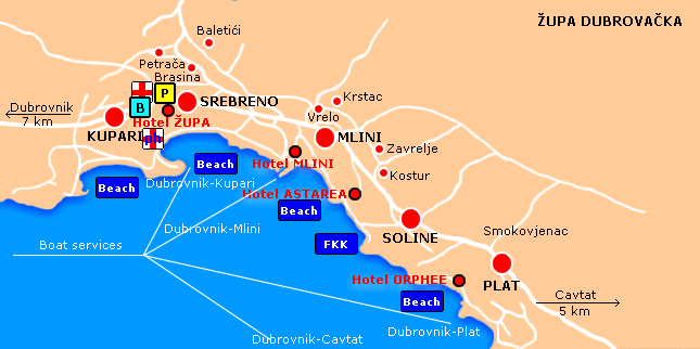  polozaj Mlina u Zupi Dubrovackoj